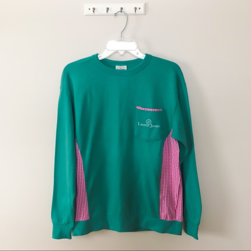 Lauren James Crewneck Sweatshirt - size small
